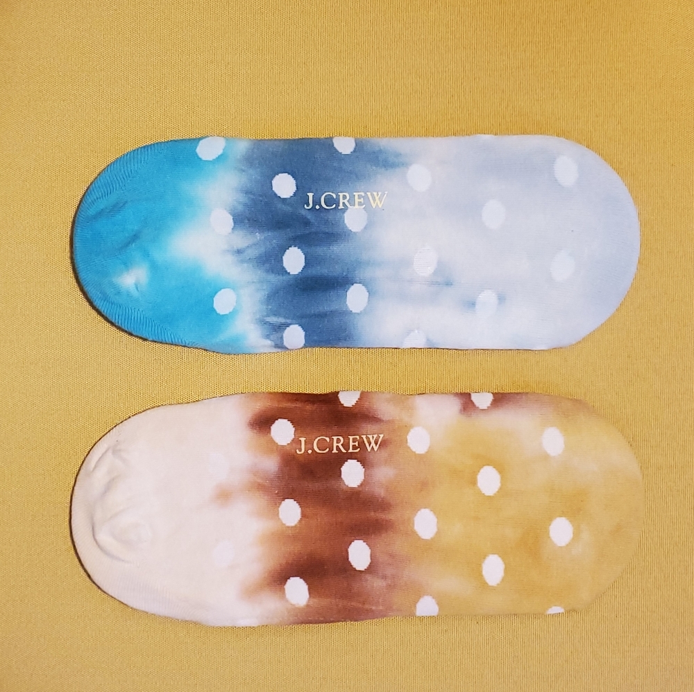 J crew no show socks 2 pairs